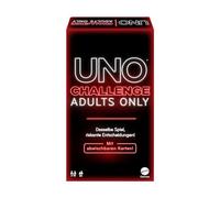 Mattel Games - UNO Challenge Adults Only - Gioco di carte per adulti, +18 giochi per serate di gioco, viaggi e feste, versione tedesca UNO DARE JBF58