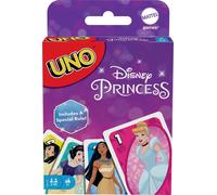 Mattel Games UNO Disney Princesses Card Game for Kids & Family, Themed Deck & Sp
