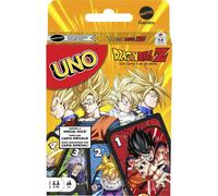 Mattel Games UNO Dragon Ball Z Card Game for Family Night Featuring Deck with TV