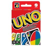 Mattel Games UNO Gioco di Carte, 7+ anni, 2-10 giocatori | Gioco UNO con classico abbinamento di colori e numeri, ideale per bambini, ragazzi e famiglia, W2087