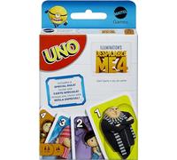 Mattel Games UNO - Gioco di carte Cattivissimo Me 4, per bambini, adulti e famiglia, con mazzo ispirato al film