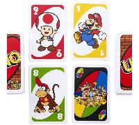 Super Mario Carte Gioco Uno Mattel