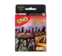 Mattel Games - UNO Il Signore degli Anelli, versione speciale del gioco di carte ispirata alla serie cinematografica, con Carta Anello e regola speciale Caccia all'Anello, 7+ anni, JMF13