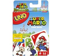 Mattel Games UNO Super Mario gioco di carte, dai 7 anni, 2-10 giocatori | Mazzo a tema videogiochi con i personaggi più amati e regolamento speciale per bambini, adolescenti e famiglie, DRD00