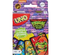 Mattel Games UNO Teenage Mutant Ninja Turtles Mutant Mayhem - Gioco di carte per bambini e serate in famiglia, feste, viaggi, campeggio e altro ancora