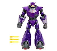 Mattel Games, Zurg Attacco Esplosivo, Action Figure grande in scala da 30,5 cm, con 11 articolazioni mobili, luci, suoni e lanciamissili, Giocattolo per Bambini 4+ Anni, HJJ29