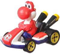 Hot Wheels Mario Kart Die Cast Rosso Yoshi ~ Nuovo & Sigillato