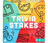 Mattel Gioco da Tavola Trivia Stakes Gioco di Società Gioco Quiz Sapere Da 12