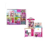 Barbie Casa delle Bambole Villa con 3 Bambole ed Accessori - Giocolandia