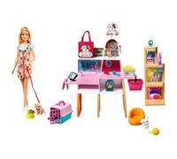 Mattel Barbie Negozio degli Animali Playset per Bambine da 3+ Anni - GRG90