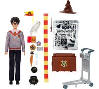Mattel Harry Potter Toys, Platform 9 3/4 Journey to Hogwarts Doll Set Harry Po