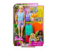 Mattel HDF73 Barbie in Campeggio con Accessori