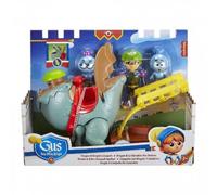 Mattel HGP55 Gus Mini-Maxi Cavaliere - Drago e Catapulta