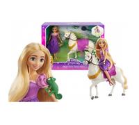 Mattel HLW23 Disney Princess Rapunzel e Maximus