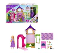 Disney Princess Rapunzel's Tower Playset Bambola Snodata 6 Aree Gioco Accessori