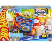 Mattel Hot Wheels Autolavaggio Cambia Colore Playset -Macchina Color Shifters