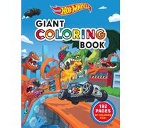Mattel Hot Wheels: Giant Coloring Book (Tascabile)