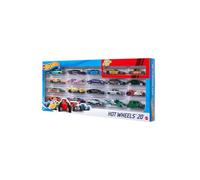Hot Wheels Confezione 20 Veicoli velocità, stile e collezione
