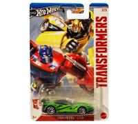 Mattel Hot Wheels Intrattenimento Transformers Corvette C7.R Auto Toy Kids Età 3