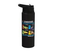 Mattel - Hot Wheels Let's Race - Scelgo diversi tipi di auto Stainless Steel Insulated Water Bottle