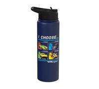 Mattel - Hot Wheels Let's Race - Scelgo diversi tipi di auto Stainless Steel Insulated Water Bottle