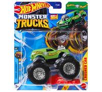 Mattel Hot Wheels Monster Trucks HTM31 - Giocattolo da collezione in scala 1:64, modellino pressofuso di Crash Legends 4/6 Poison Pinto