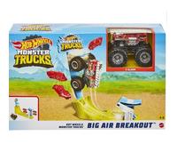 Hot Wheels Monster Trucks Mega Sprung-Blaster - Set da gioco