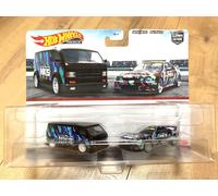 MATTEL Hot Wheels Premium 2 Pack Nissan Skyline GT-R (BNCR33) / MBK Van HKF53