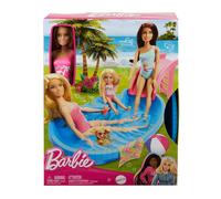 Mattel HRJ74 Barbie Playset Piscina con Barbie in Costume Rosa