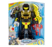 Imaginext DC Super Friends - Batman Insider e il Bat Bot, robot da 30+ cm con ca
