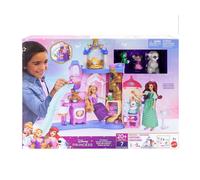 Barbie - Sirena Capelli Fantasia, bambola con capelli lunghi 18+ cm e accessori colorati per lo styling, include 1 spazzola, 1 fascia e fermagli, giocattolo per bambini, 3+ anni, HRR00