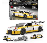 MATTEL JFT18 BRICL SHOP HW AUDI R8 LMS