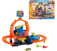 Hot Wheels City Mega Loop Car Wash JHL97