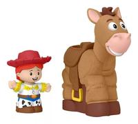 Fisher-Price Little People Disney Pixar Toy Story Bobbin' Bullseye & Jessie, set di figure per bambini