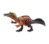 Mattel Jurassic World - Dinosauro Irritator Ruggito Selvaggio, action figure snodata con azione di attacco e ruggito roboante, giocattolo per bambini, 4+ anni, HLP22