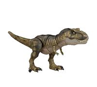 Mattel Jurassic World - Dominion T-Rex Devasta e DivoraDinosauro Action Figure (da 53 cm) con effetti sonori, funzione devasta e divora, Giocattolo per Bambini 4+ Anni, d'oro, HDY56