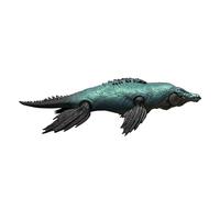 Mattel Jurassic World - Liopleurodon Gigantic Thrashers, dinosauro di grandi dimensioni con 2 feroci azioni d'attacco incluse e funzioni di evoluzione speciali, JKL87