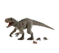 Mattel Jurassic World Hammond Collection - Indominus Rex, dinosauro articolato di 66 cm ispirato al film, con artigli intercambiabili inclusi e impianto di localizzazione, 8+ anni, JKG98