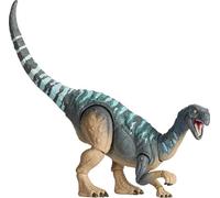 Mattel Jurassic World Hammond Collection - Mussaurus, dinosauro dal design premium con occhi realistici, 15 punti di articolazione e zampe extra incluse, 8+ anni, JKM89