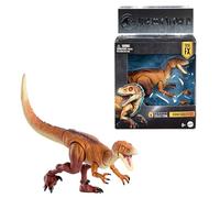 Mattel Jurassic World Hammond Collection - Ornitoleste, dinosauro dal design premium con occhi realistici, 18 punti di articolazione e zampe extra incluse, 8+ anni, JKM91