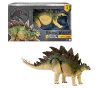 Mattel Jurassic World Hammond Collection Stegosauro, action figure del film Il mondo perduto - Jurassic Park, grande dinosauro carnivoro giocattolo con coda snodata e collegata, JCH08