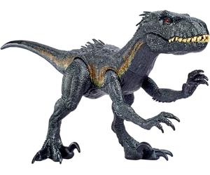 Mattel Jurassic World: Il Regno Distrutto - Indoraptor Supercolossale, dinosauro gigante lungo 90+ cm e alto 41 cm, inghiotte fino a 20 mini action figures, giocattolo per bambini, 4+ anni, HKY14