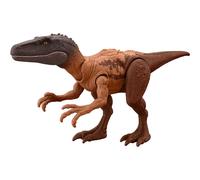Mattel Jurassic World Strike Attack Dinosaur Toy con azione singola e giunti mobili Herrerasaurus Action figura include il gioco digitale