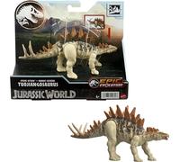 Mattel Action figure Tuojiangosaurus Jurassic World – azione a colpo singolo, include gioco digitale