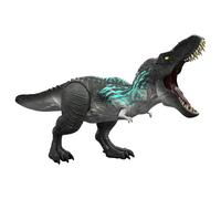Mattel Jurassic World - Tirannosauro Rex Muscle Madness, Dinosauro con Muscoli espandibili Che morde e ruggisce, Funzione Speciale con Pulsante Che Aumenta Il Torso, 4+ Anni, JKG92