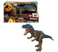Mattel Jurassic World: Teoria del Caos Netflix - Allosauro Super Colossale, dinosauro extra-large lungo 97 cm con dorso acuminato, in grado di inghiottire 20 mini dinosauri, 4+ anni, HRX53