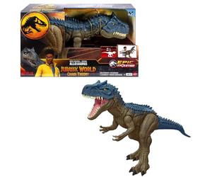 Mattel Jurassic World: Teoria del Caos Netflix - Allosauro Super Colossale, dinosauro extra-large lungo 97 cm con dorso acuminato, in grado di inghiottire 20 mini dinosauri, 4+ anni, HRX53