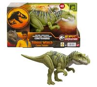 Mattel Jurassic World: Teoria del Caos Netflix - Wild Roar Ceratosaurus, dinosauro giocattolo, regalo per bambini, HTK74