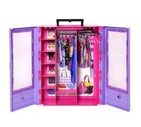 Mattel Kleiderschrank rosa/weiss HJL65
