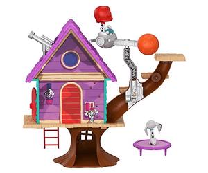 Mattel La Carica dei 101, Casa sull'Albero con 2 Dalmata e Tanti Accessori, Giocattolo per Bambini 5 + anni, GDL88